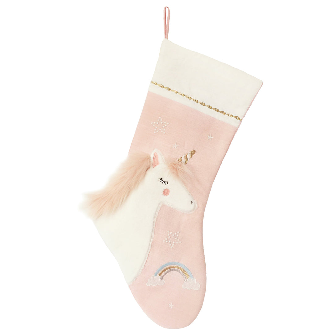 Pink Unicorn Stocking