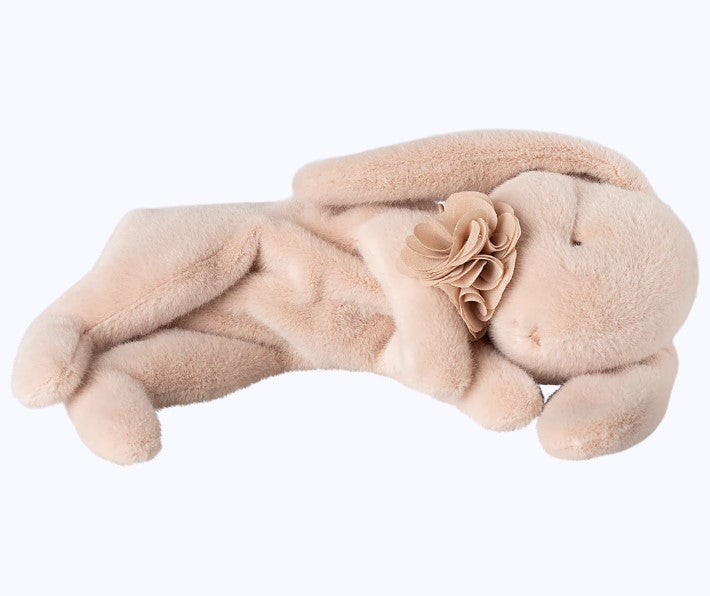 Sleeping bunny plush, Small - Powder (Mid-April Pre-Order)