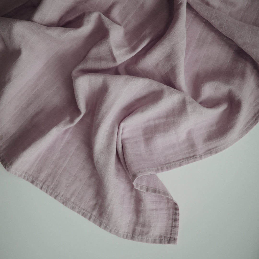 Organic Cotton Muslin Swaddle Blanket