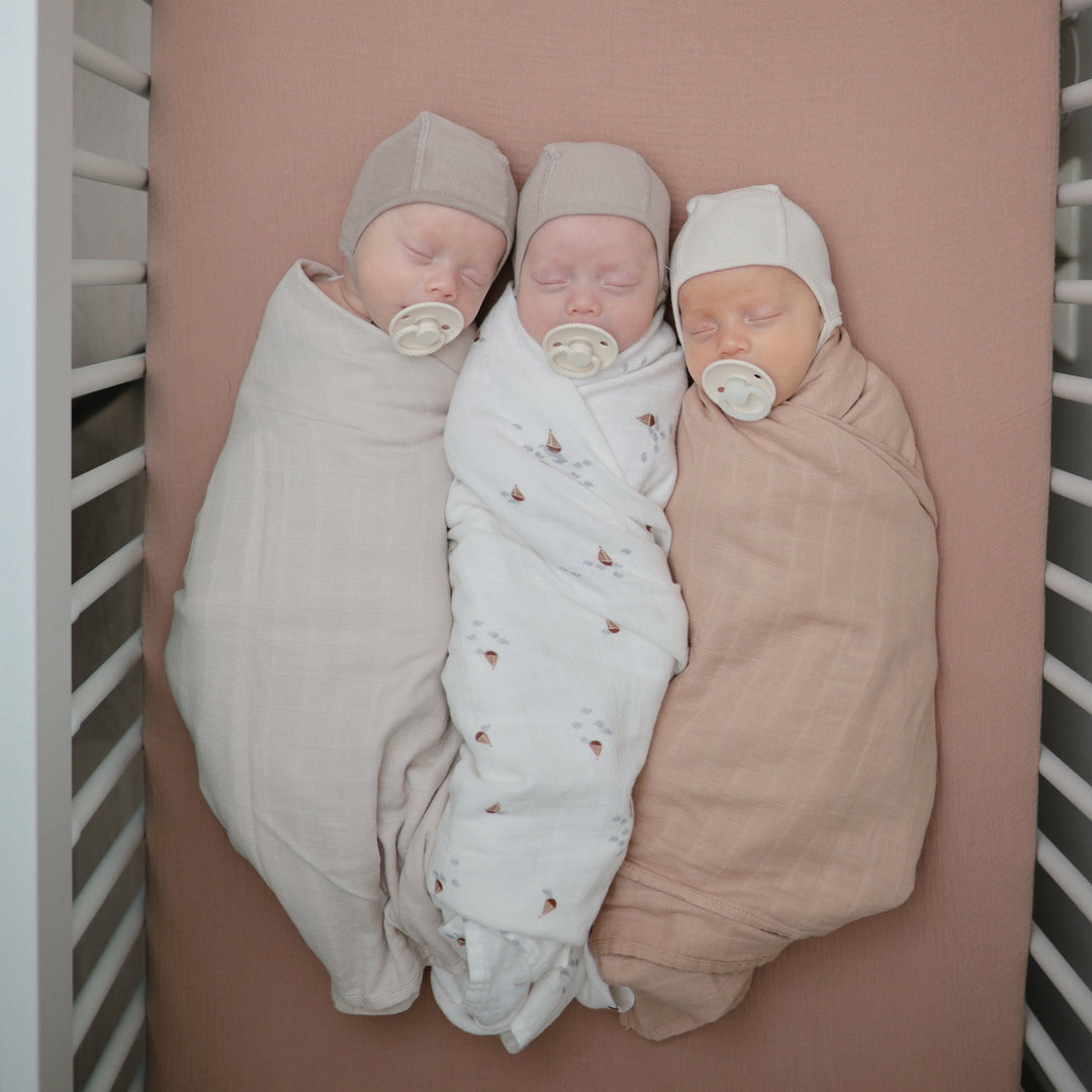 Organic Cotton Muslin Swaddle Blanket