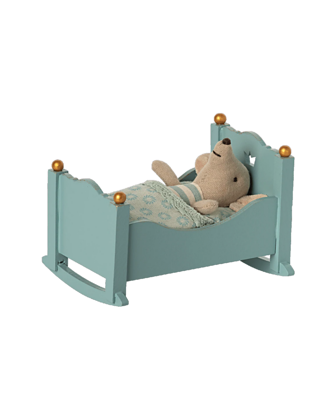 Cradle, Baby Mouse - Blue