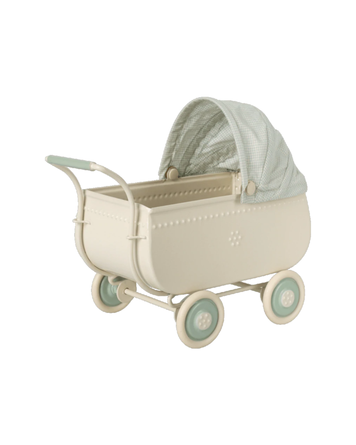 Micro Pram Micro Pram in Blue: Tiny Stroll in Style – Allen Rose