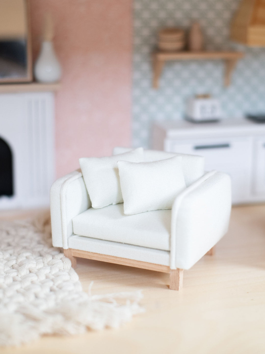 Camden Frame Chair | Warm White