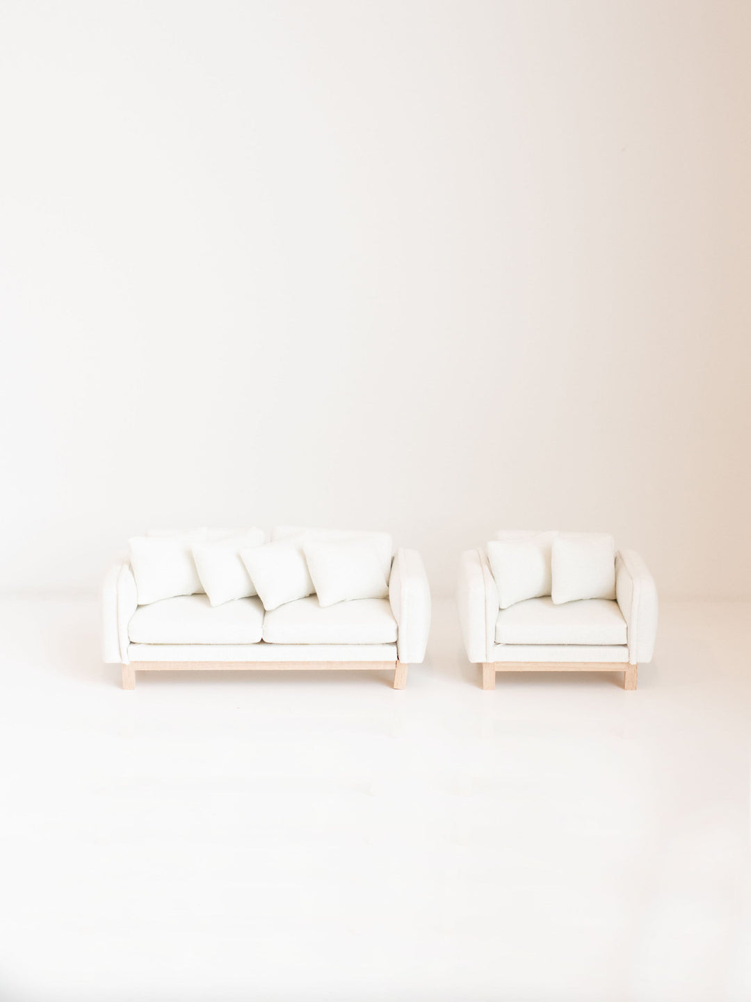 Camden Frame Sofa | Warm White