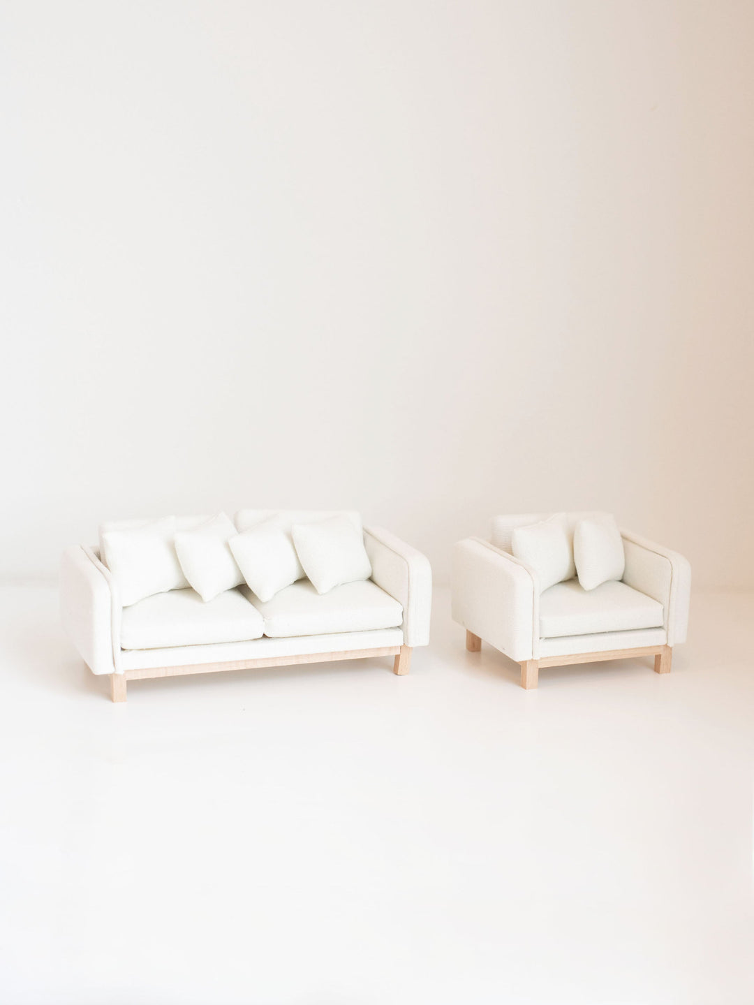 Camden Frame Sofa | Warm White