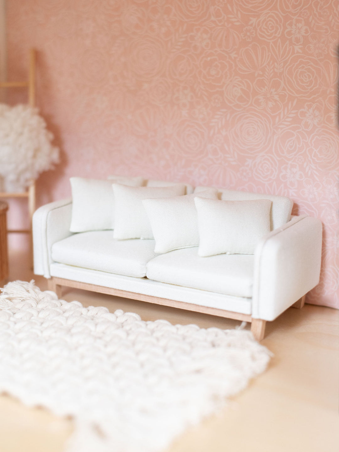 Camden Frame Sofa | Warm White