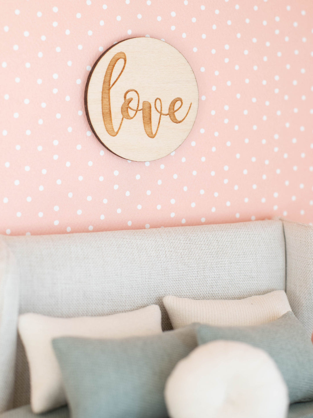 Engraved Decorative Love Sign