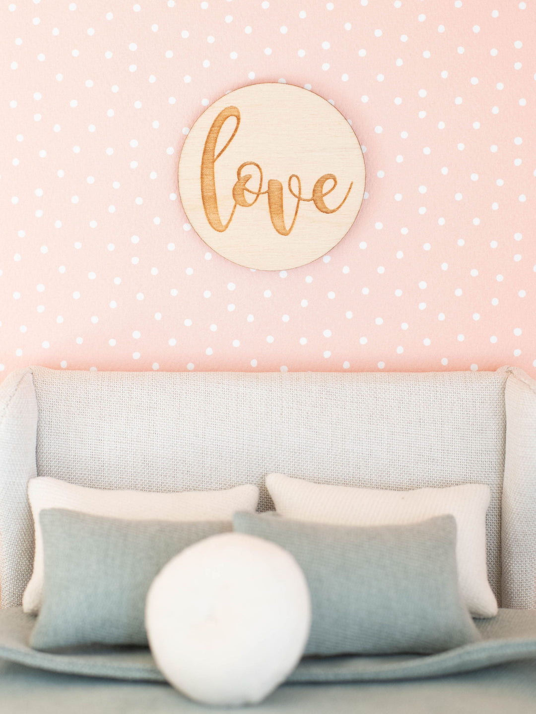 Engraved Decorative Love Sign