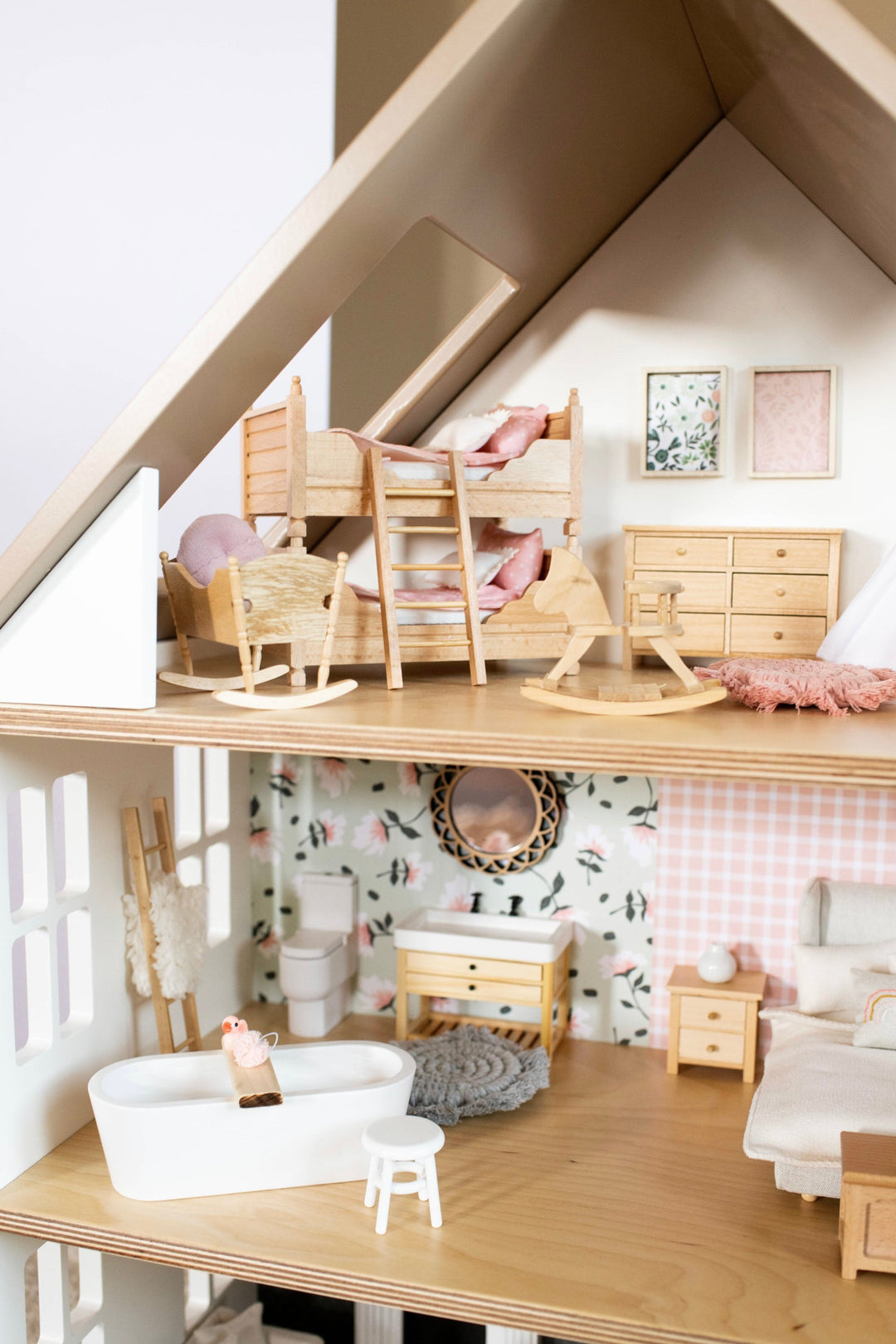 Oak Street Dollhouse | Unfurnished