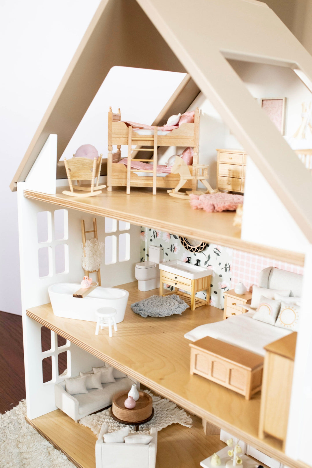 Oak Street Dollhouse | Unfurnished