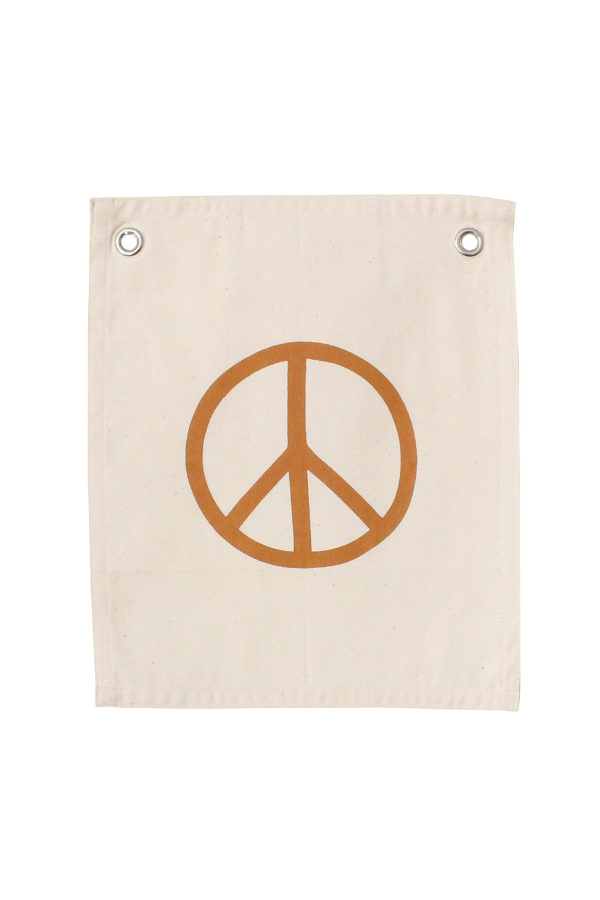 peace sign banner