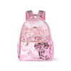 Pink Bow Confetti Clear Backpack