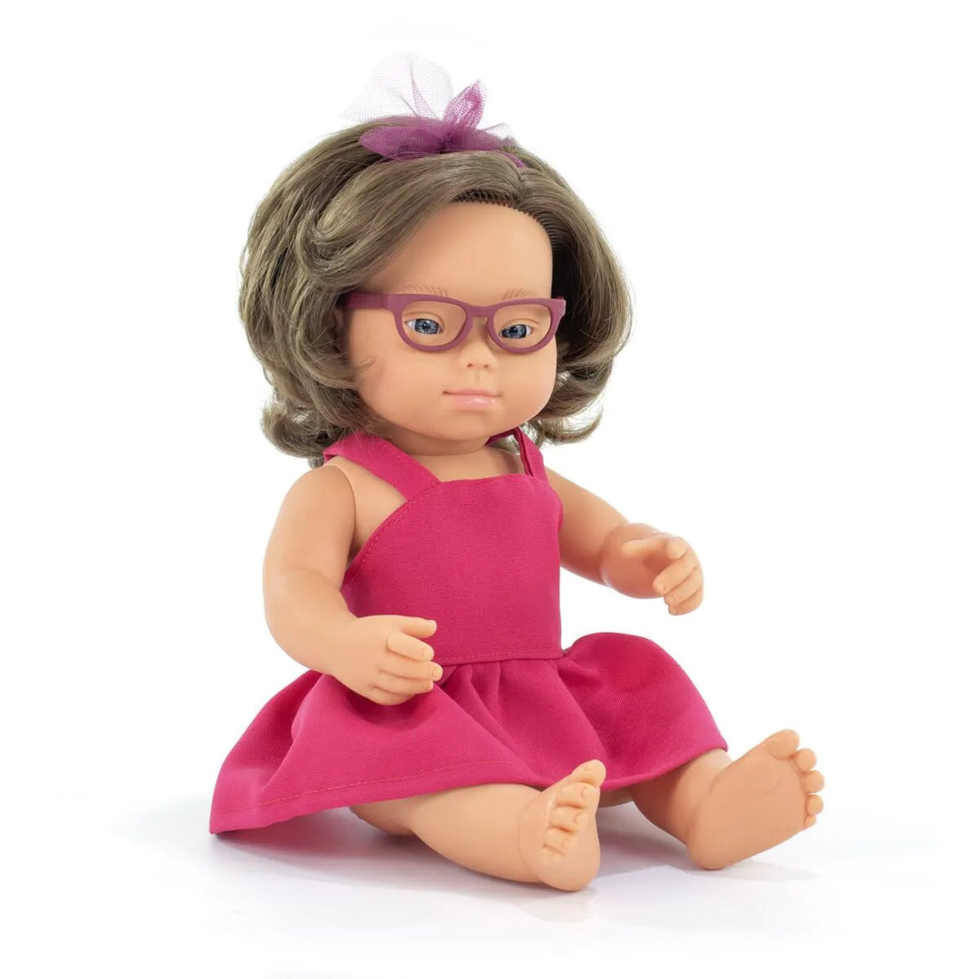 Caucasic girl doll D.S.Glasses 38cm My Friends&Me