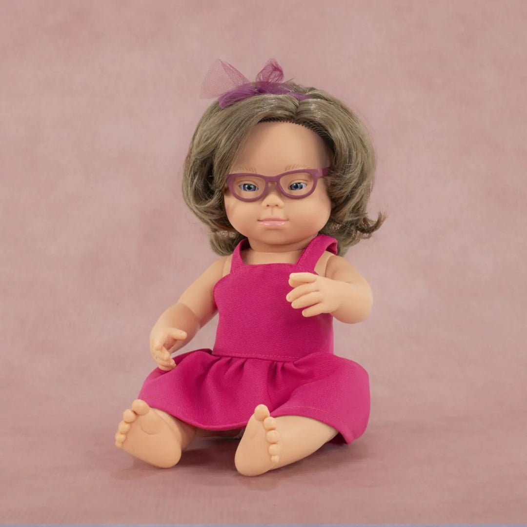 Caucasic girl doll D.S.Glasses 38cm My Friends&Me