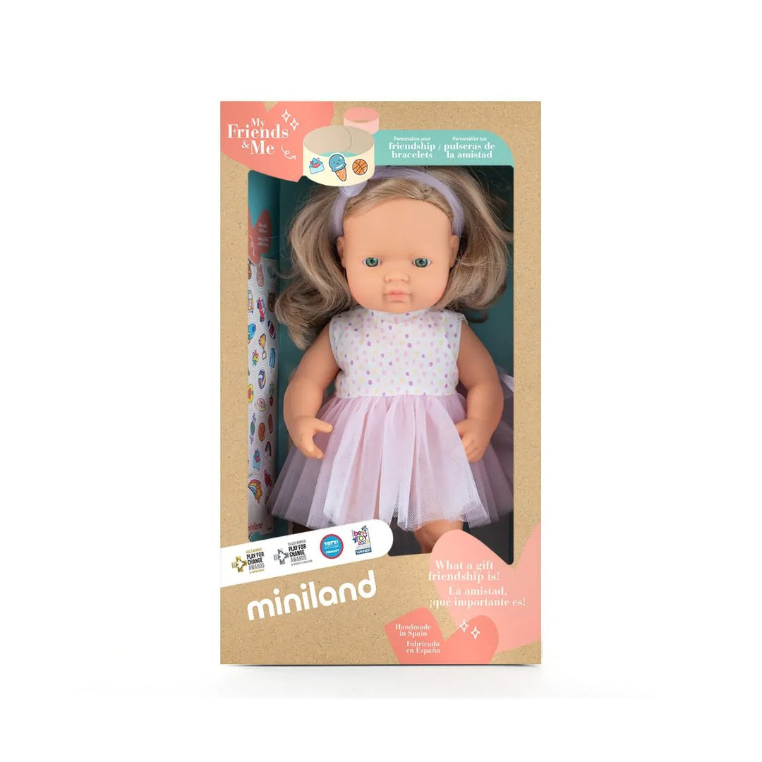 Dark blonde Caucasian doll 38cm My Friends & Me