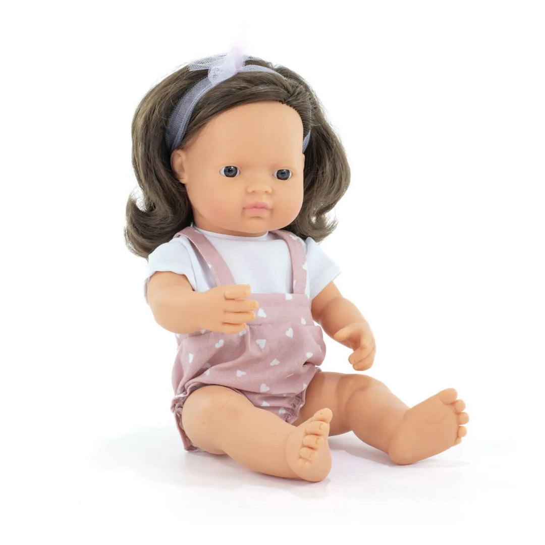 Brown Caucasian doll 38cm My Friends & Me