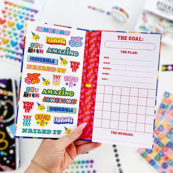 Classic Candy Sticker Habit Tracker