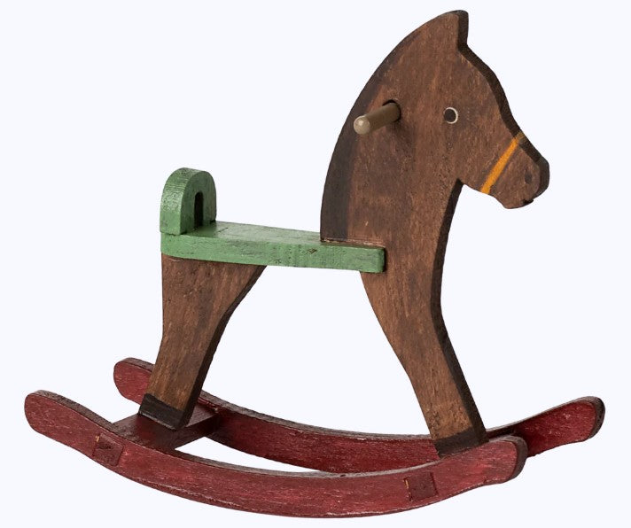 Rocking horse, Mouse - Dark brown (End of April Pre-Order)