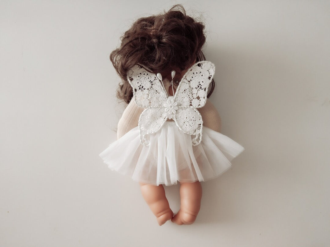 Doll Clothing - Handmade Crochet Fairy Wings