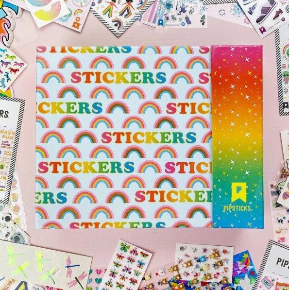 Rainbow Dreams Sticker Keeper