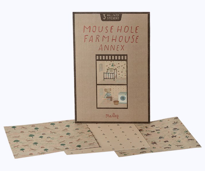 Wallpaper, Mouse hole Farmhouse - Annex  (End of May Pre-Order)