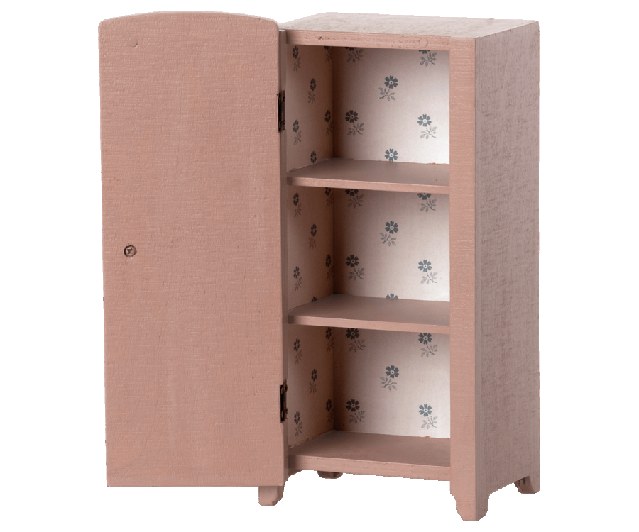 Light Rose Miniature Closet - Elegant Maileg Dollhouse Furniture