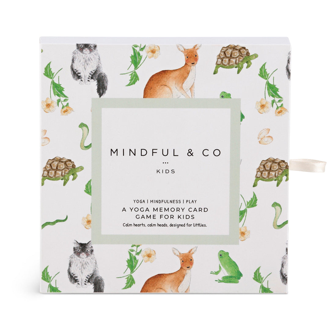 Yoga Memory Card Game by Mindful And Co Kids USA