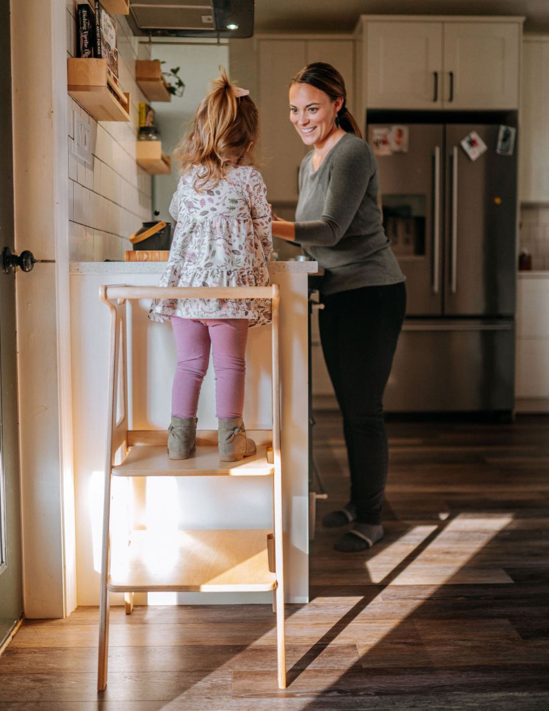 PlayTower - Wooden Toddler Tower