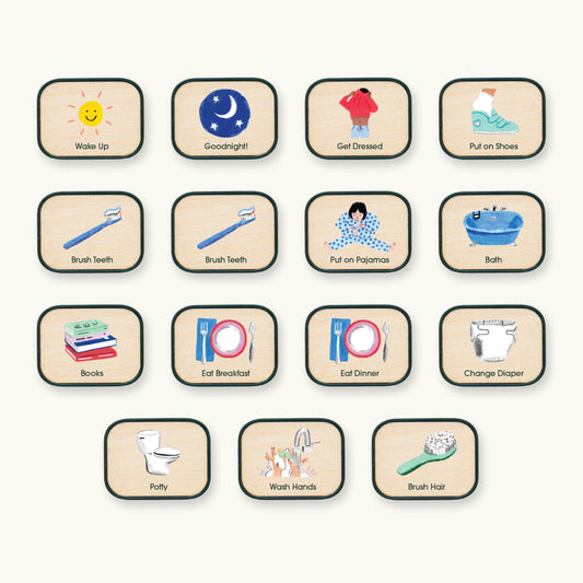 Small Springboard - My Routine with Morning Night Tiles