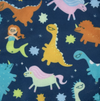 Mythical Creatures Pattern Baby Paper