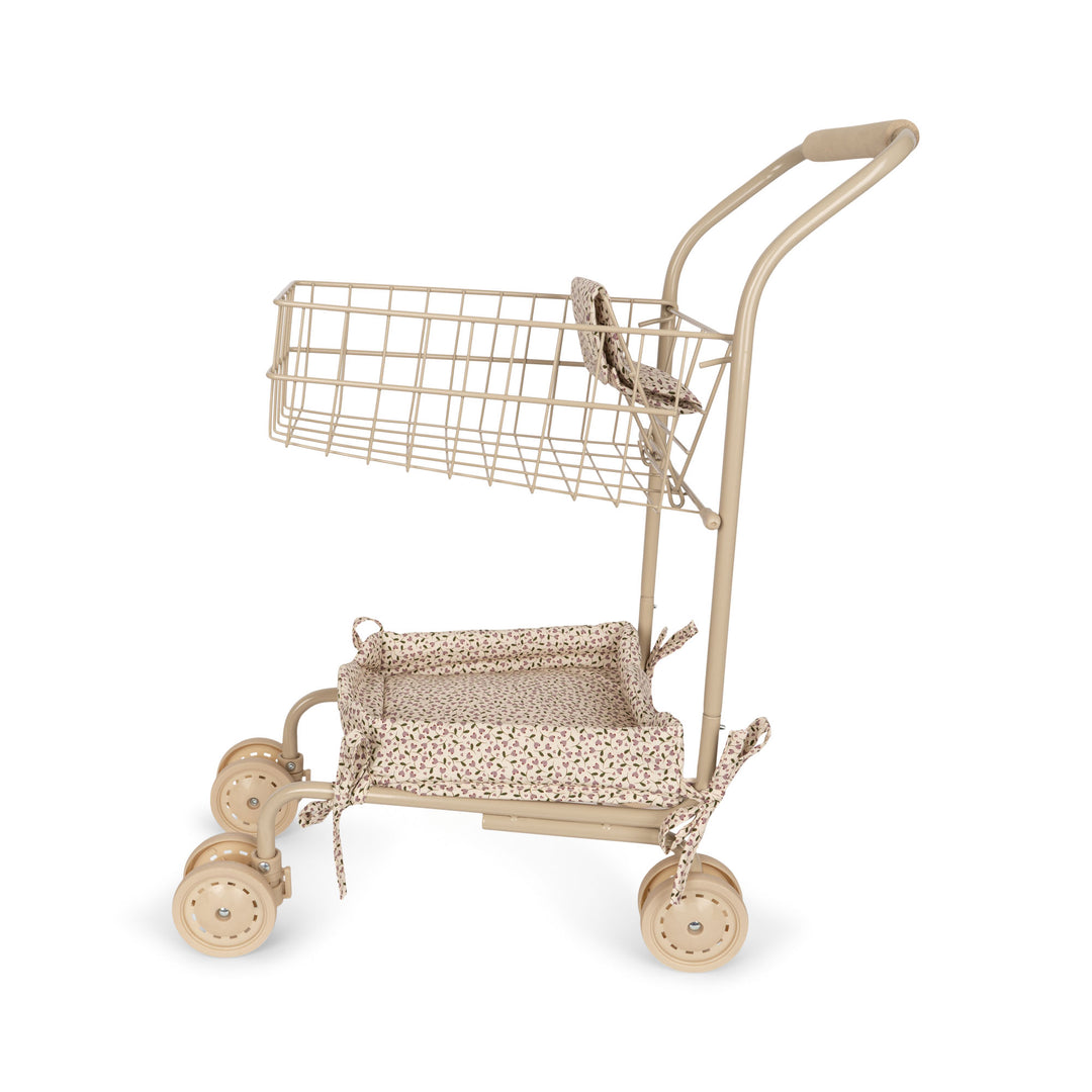 Konges Slojd Kids Shopping Cart with Doll Seat: Foster Imagination with a Solid Design