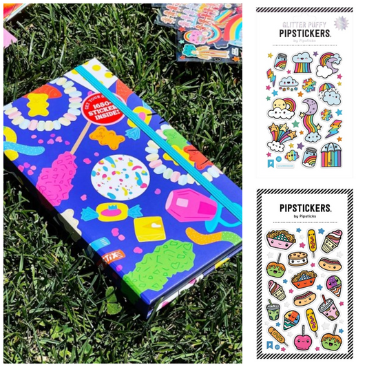 Sweet Progress Sticker Bundle – Habit Tracker & Puffy Stickers Set