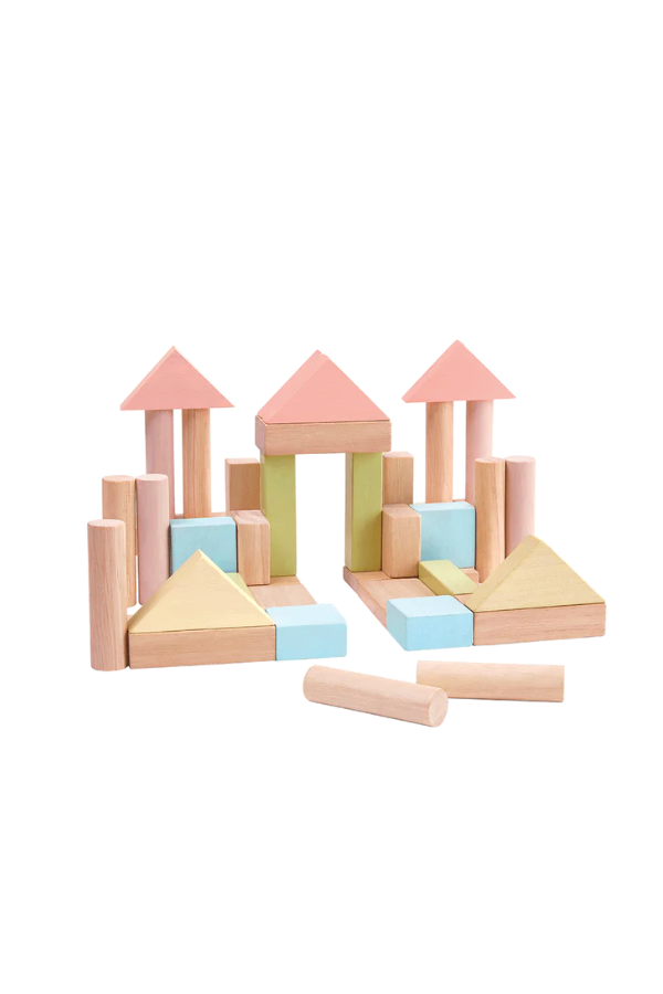 40 Unit Blocks - Pastel Series