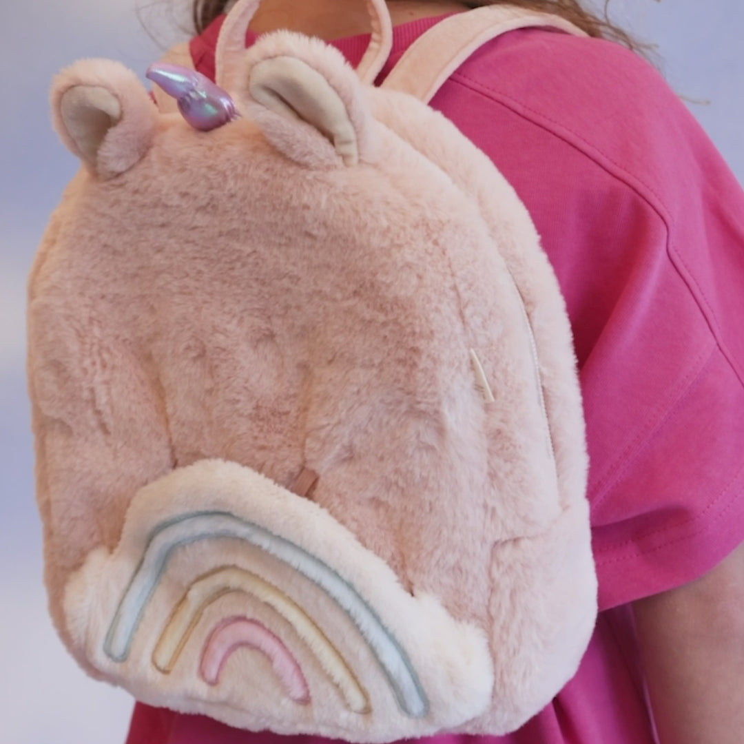 Hopalong Unicorn Backpack - Pink