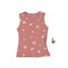 The Printed Tank - Rosewood Floral