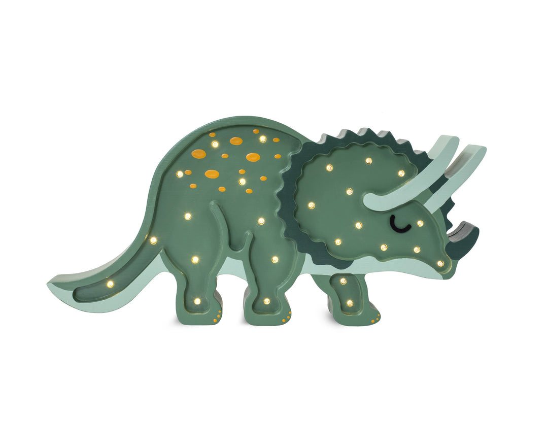 Little Lights Triceratops Dinosaur Lamp