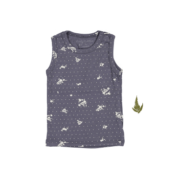 The Printed Tank - Steel Floral
