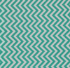 Turquoise Zig Zag Pattern Baby Paper