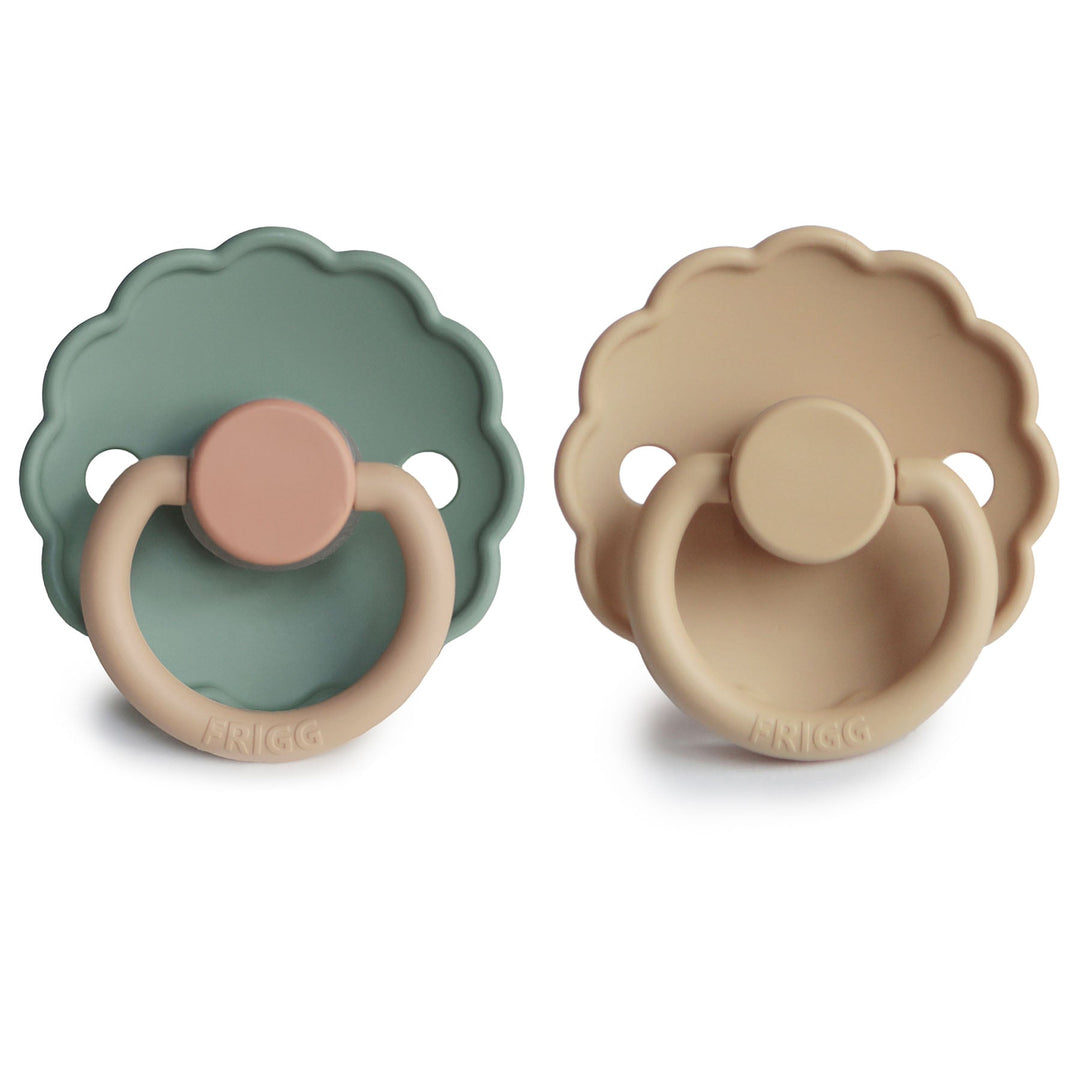 FRIGG Daisy Silicone Pacifier 2-Pack