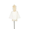Unicorn Costume Cape for Kids (off white) - Carnival & Festive Use