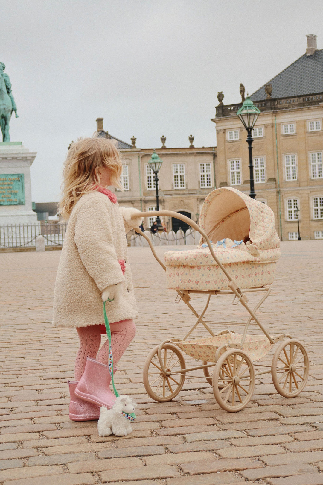 Doll Pram - Fleur Decor