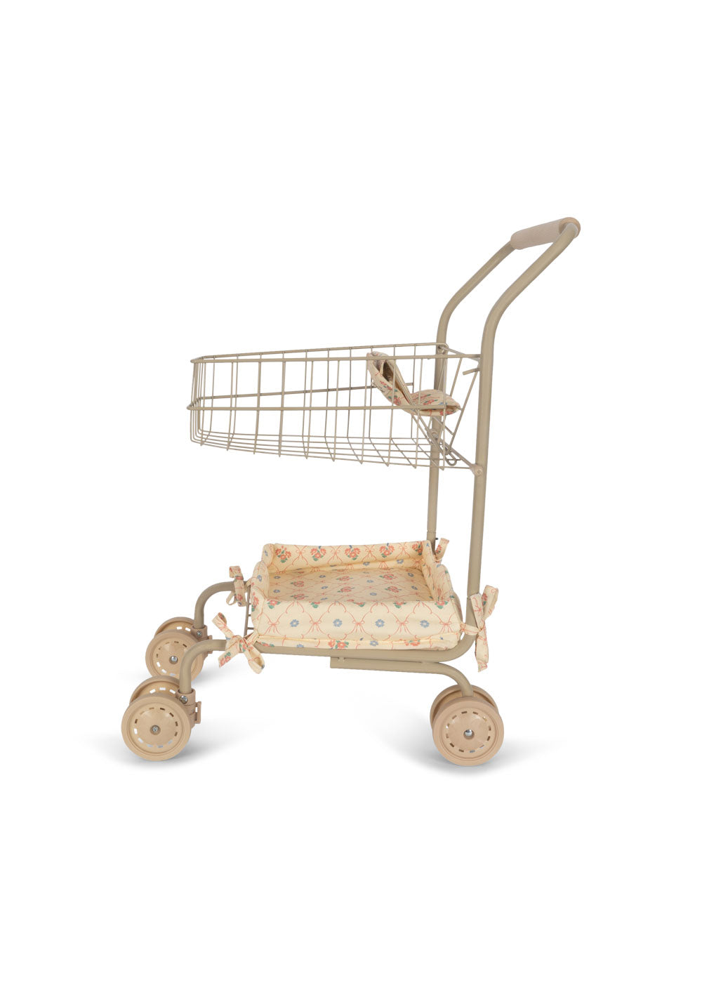 Kids Shopping Cart with Doll Seat - Fleur Decor