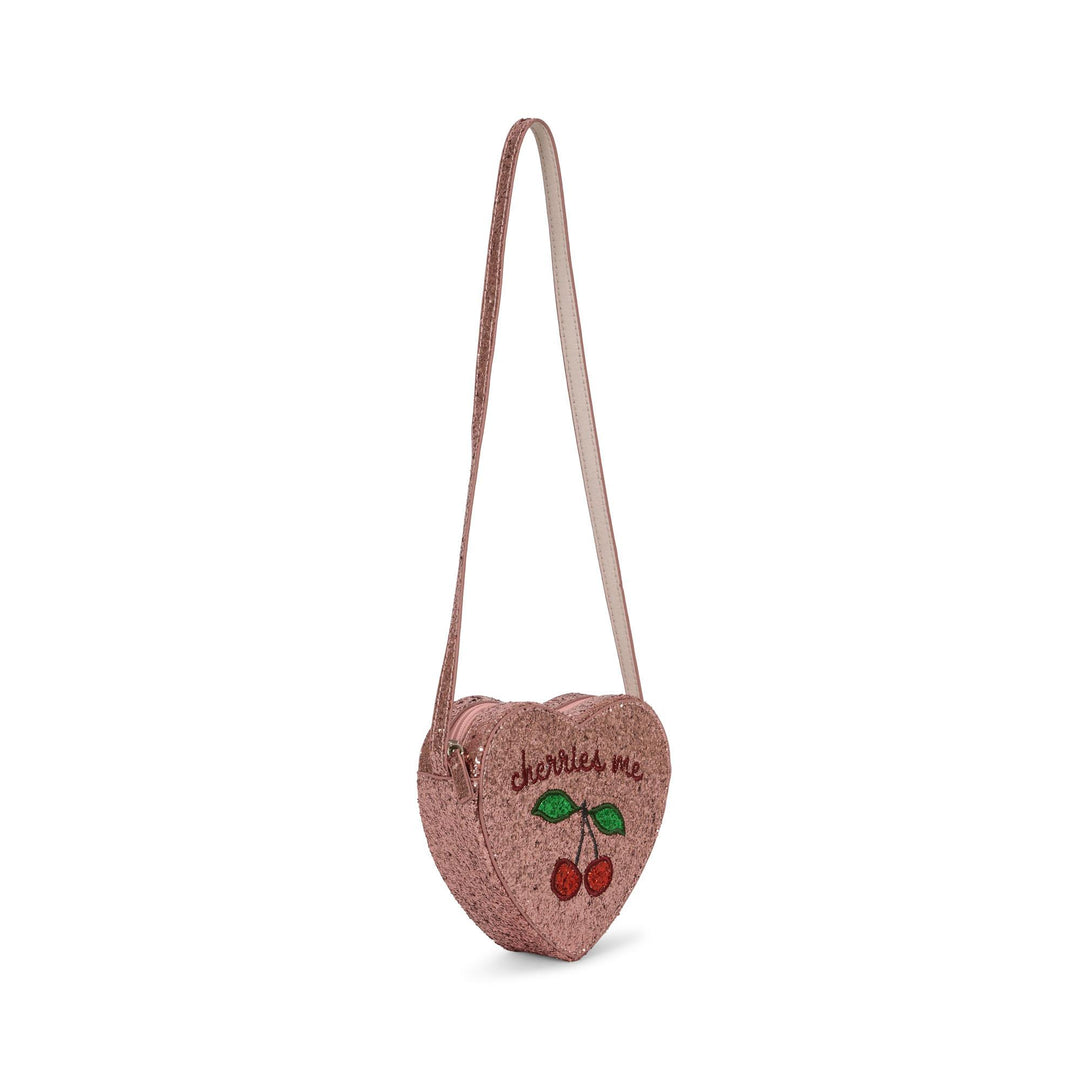 Tut Heart Shoulder Bag - Cherries