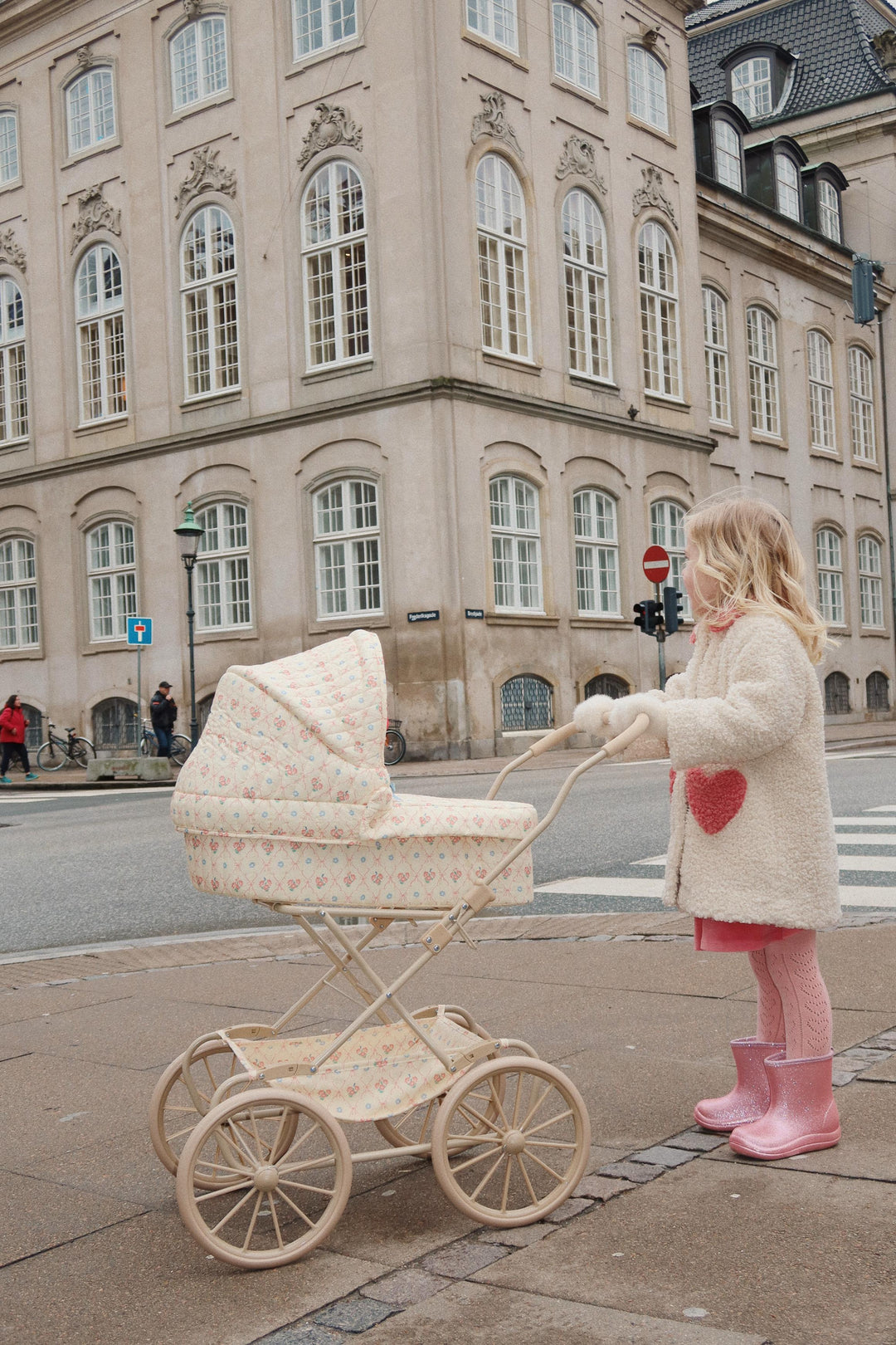 Doll Pram - Fleur Decor