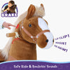 Model U Ride-On Pony Age 3-4 Brown