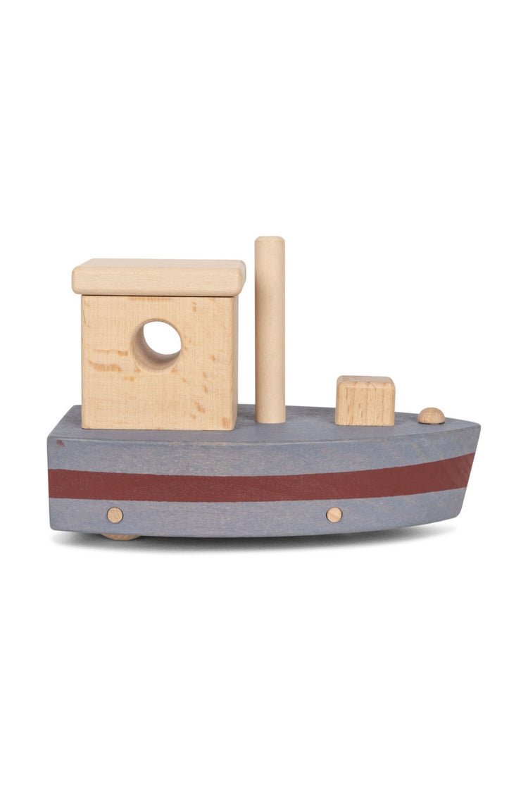 Rolling Wooden Boats (2 pack): Set Sail for Fun Adventures