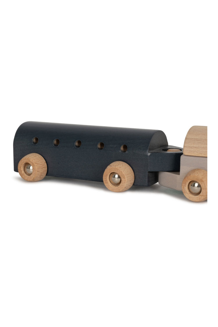 Wooden Train Set (3 pcs): Classic Toy for Little Conductors
