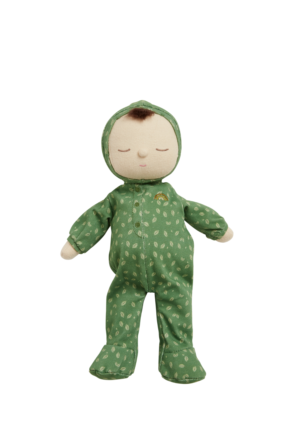 Olli Ella Dozy Dinkum Doll - Pudding (Forest Green)
