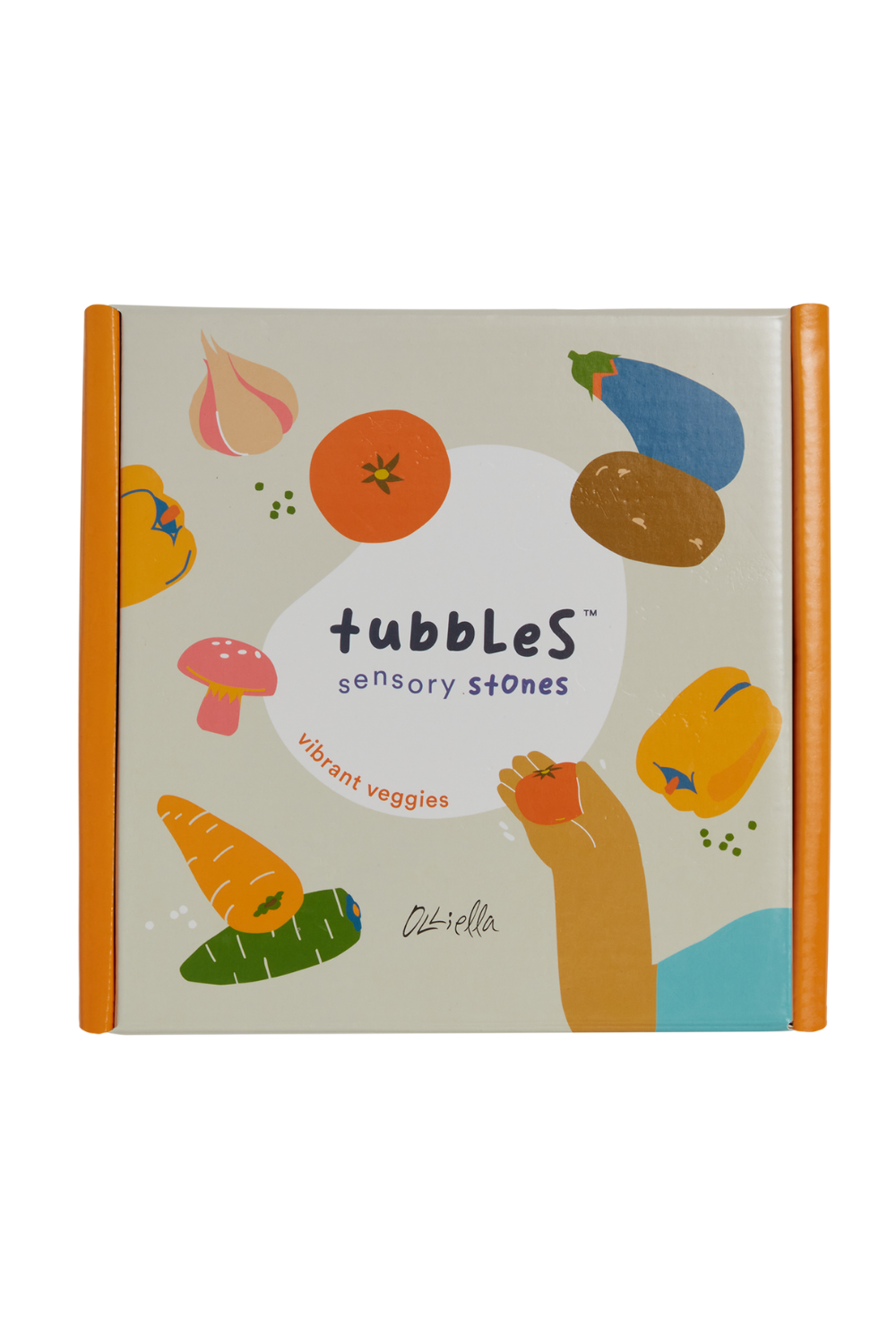 Tubbles - Sensory Stones - Vibrant Veggies