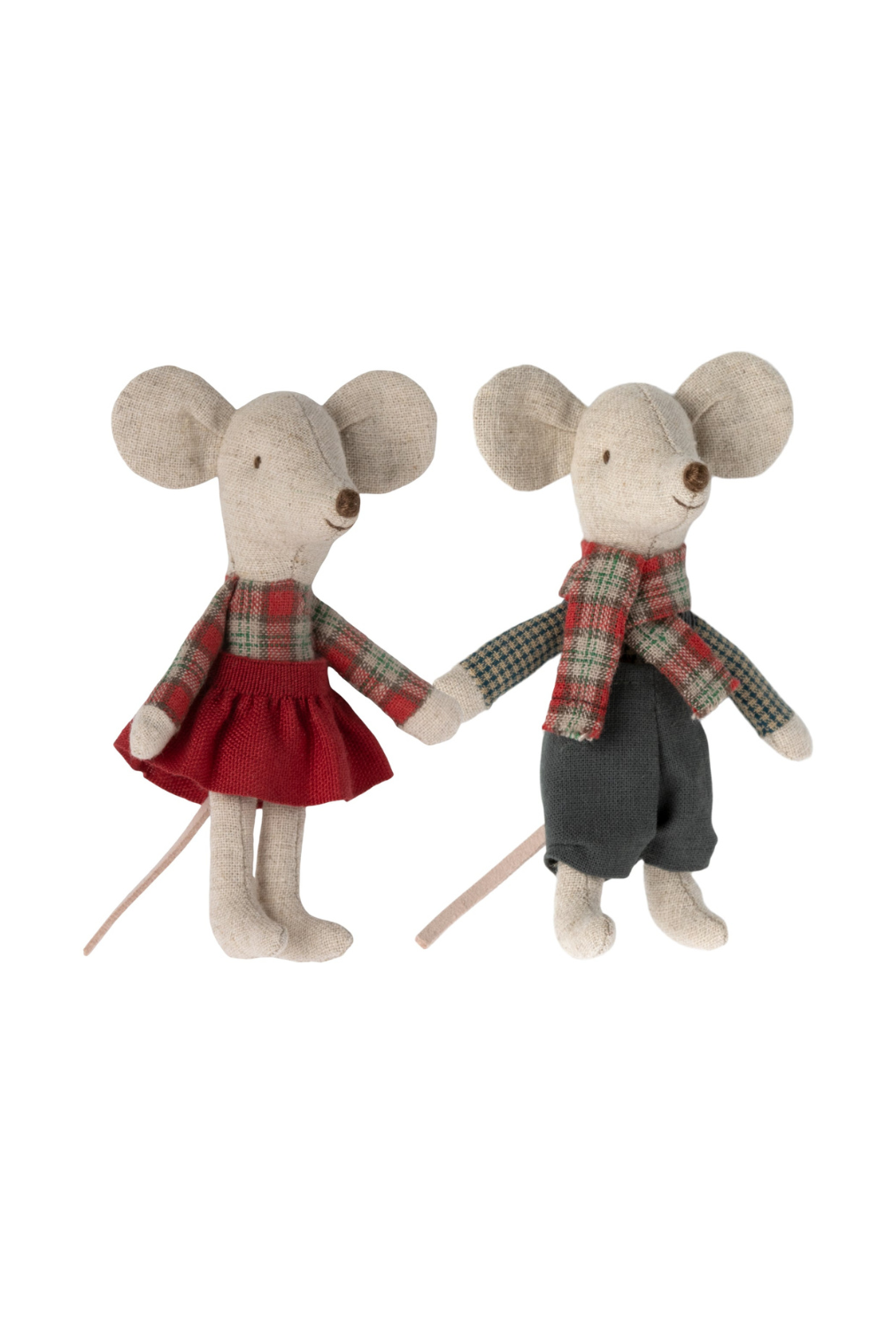 Winter Mice Twins: Little Brother & Sister Maileg Collectibles